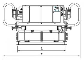 Máy Lạnh Chillers R-22 TCW 80 ~ 150EB2D