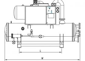 Máy Lạnh Chillers R-314a TCW 40 ~ 100HB1F