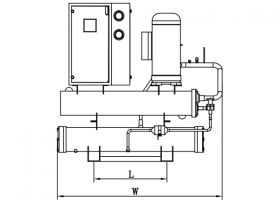 Máy Lạnh Chillers R-22 TCW 15EBK1D