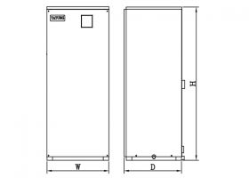 Máy Lạnh Chillers R-22 TCW 5 ~ 10EBK1D