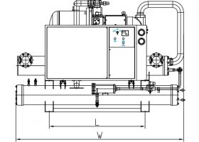 Máy Lạnh Chillers R-314a TCW 30 ~ 100NB1D